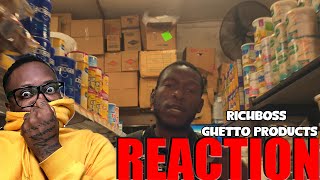 Richboss  Ghetto Products 𝐑𝐄𝐀𝐂𝐓𝐈𝐎𝐍 [upl. by Ahsitram603]