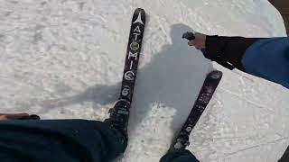 Skiing Killington Vermont POV ASMR [upl. by Erait694]