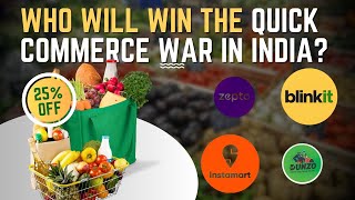 Who Will Win the Quick Commerce War in India [upl. by Kazim]