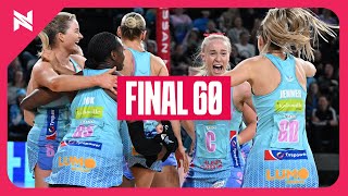 Mavericks vs Lightning Final 60  Suncorp Super Netball Round 12 [upl. by Arlina]