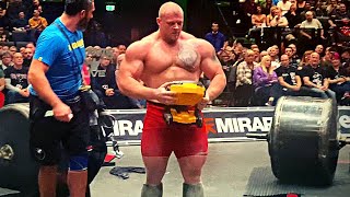 Ukrainian SMASHES Deadlift for Reps WORLD RECORD [upl. by Alien942]