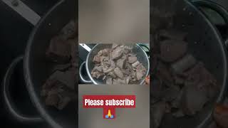 Kaleji fefsa recipe please subscribe my channel 🙏🙏🙏 [upl. by Terrijo]