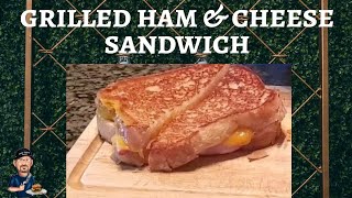 Ham amp Cheese Sandwich on a Blackstone Griddle [upl. by Adnam]