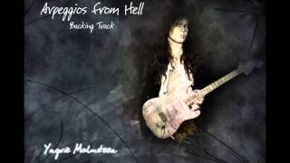 Arpeggios from Hell  Yngwie Malmsteen Backing Track 85 Speed [upl. by Pegg]