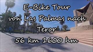 EBikeMountainbike Tour Las Palmas – Teror [upl. by Eatnad]