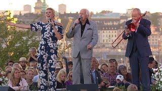 Sanna N Svante Thuresson amp Nils Landgren  Burt Bacharachmedley Live quotAllsång På Skansenquot 2017 [upl. by Akehsat89]