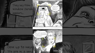 Meeting a Ghost 😱✏️ comicdub scary [upl. by Leahcimluap]