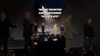 NSYNC reunion 2024 BYE BYE BYE live nsync justintimberlake reunion concert music boys live e [upl. by Primavera]