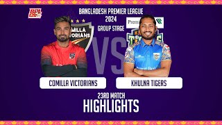 Chattogram Challengers vs Comilla Victorians Highlights  Qualifier 2  Season 8  BBPL 2022 [upl. by Alyac]