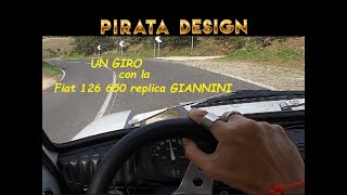 Vi porto a fare un giro sulla Fiat 126 650 replica Giannini appena ultimata  POV  PURE SOUND [upl. by Onek138]