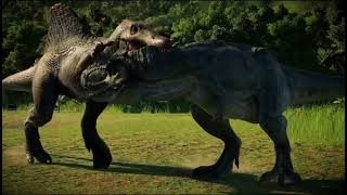 Jurassic World Evolution 2 Spinosaurus New Kill Animation [upl. by Ashleigh]