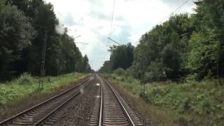 Führerstandsfahrt Pasewalk  Angermünde  Ebersw  Bernau  BlnBlankenburg 82012 [upl. by Annayt856]