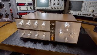 Vacuum Tube Preamp Repair Harman Kardon Citation 1 [upl. by Procto]