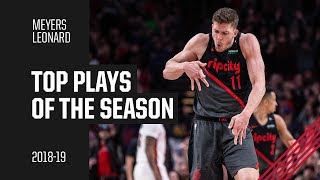 Meyers Leonard 201819 Season Highlights [upl. by Harifaz]