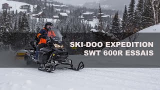 Ski Doo Expedition SWT 600R Essai [upl. by Thin]