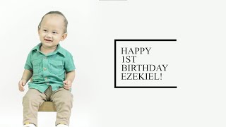 Ezekiels 1st Birthday  Video Edit 3 [upl. by Helmut]