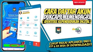 Cara daftar identitas kependudukan digital terbaru 2023 • Cara daftar akun dukcapil kemendagri [upl. by Brott412]