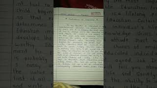 important essay writing English class 12 important essay english [upl. by Merrilee]