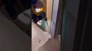 carpentry Canada tools dewalt drill thebest constructioncanada framing fyp [upl. by Ardel]