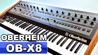 OBERHEIM OBX8  Sounds Patches amp Presets  Synth Demo [upl. by Alvar]