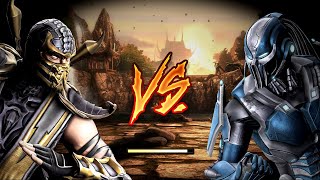 SCORPION vs CYARX  MORTAL KOMBAT KOMPLETE EDITION  1080p  60ᶠᵖˢ ✔ [upl. by Oeak]