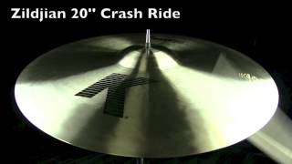 ZILDJIAN 20 K CRASH RIDE 2195g [upl. by Homer580]