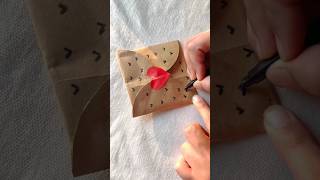 Cute gift idea crafty hacks gift ideas handmade gift idea shorts ytshorts viral giftideas [upl. by Cherey]