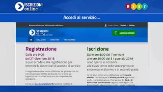 Iscrizioni online 201920  01 Come registrarsi [upl. by Tigdirb414]