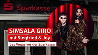 Simsala Giro Las Vegas vor der Sparkasse [upl. by Rayle134]