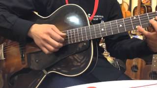 Epiphone Zenith 1938試奏動画 [upl. by Molloy]