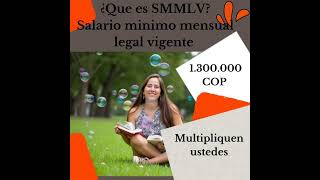 Aumento de sueldo x publicación científica 6 salarios mínimos mensuales vigentes Smmlv 13 M COP [upl. by Alyaj]