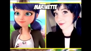 Les personnages de Miraculous 🐞dans la vraie vie [upl. by Baumann]