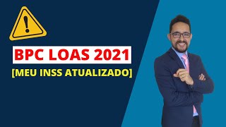 Como solicitar benefício assistencial BPC LOAS  MEU INSS ATUALIZADO [upl. by Seaton241]