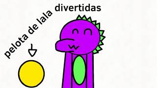 barney es un dinosaurio aunque se extinguieron [upl. by Euqinot686]