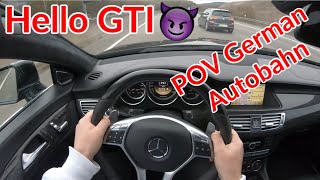 POV CLS 63 AMG Performance feat JL Carsandlifestyle I German Autobahn [upl. by Maples]