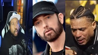 Zino… zino DJ Akademiks reacts to Benzino having meltdown on Drink champs while speaking on Eminem [upl. by Dwinnell]