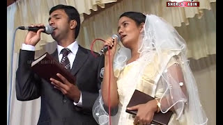 Innayolam enne nadathi  wedding day song  Abin Alex amp Sherly Abin  17 Aug 2011 [upl. by Atiuqin204]