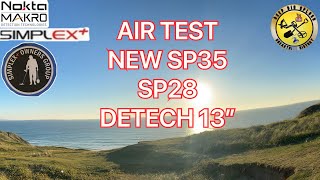 Simplex air test new sp35 v detech 13” v sp28 [upl. by Iba]