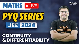 Continuity amp Differentiability Class 12 PYQs  Class 12 Maths  JEE 2024  Harsh Sir VedantuMath [upl. by Akiemahs]