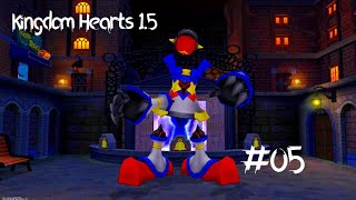 CRUSHING Traverse Town Boss  Kingdom Hearts 15 Walkthrough [upl. by Ovatsug]