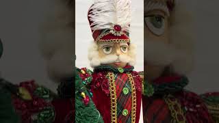 Katherines Collection 185quot Admiral Terrance Tartan Christmas Figure 28428568 [upl. by Akkin]