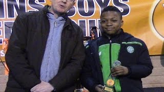 Karamoko Dembele Celtic FC  Academy Cup Player of Tournament [upl. by Miharbi]