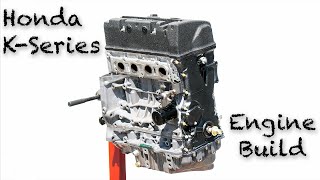 800HP Honda KSeries Engine Build From Bare to Complete [upl. by Lhamaj988]