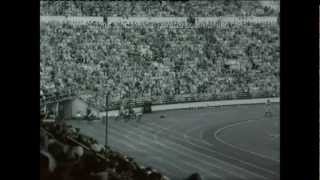 1952 Helsinki Olympic Mens 100m final Olimpiadas de Helsinki 1952 final 100 metros lisos masculinos [upl. by Nuyh]