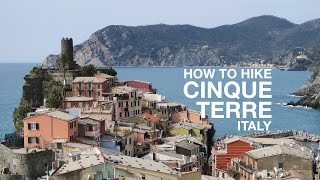 Hiking All of Cinque Terre Italy IN ONE DAY [upl. by Aras741]