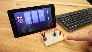 Kivy the Raspberry Pi Touch Display and GPIO [upl. by Ripp737]