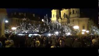 Prague Christmas Market Old Town 2011 [upl. by Nancey179]