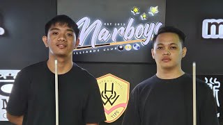 MARBOYS BILLIARDS 🇵🇭 Kyle Amoroto vs Paopao Galleto 🇵🇭 810 Handicapped of Paopao Race 16 [upl. by Zilla497]