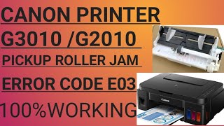 Canon Printer G3010 Error Code E03 SolutionHow To Canon G3010 Error Code E03 [upl. by Bundy]