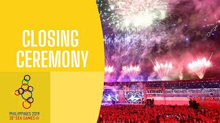 Manila 2019 Closing Ceremony  30th Philippines 2019 SEA Games [upl. by Lundquist]